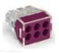 Клемма Wago 6х2,5 мм (без пасты) 773-326 (50шт)